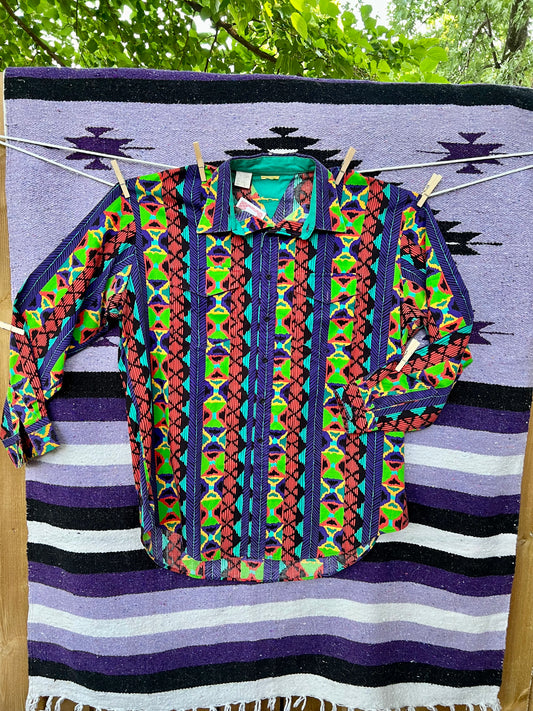 Plain to See Plainsman ~ Vintage Roper Button-up Shirt