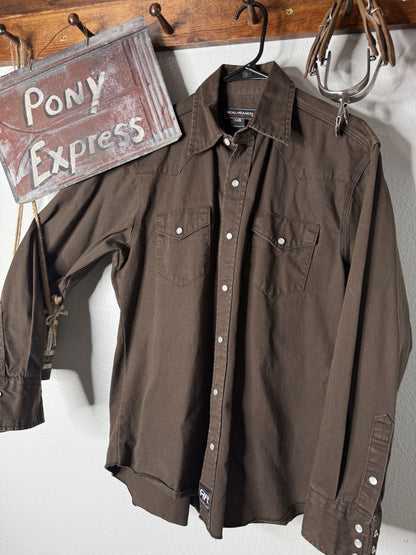 Vintage Real Ranch Workwear Pearl Snap Shirt