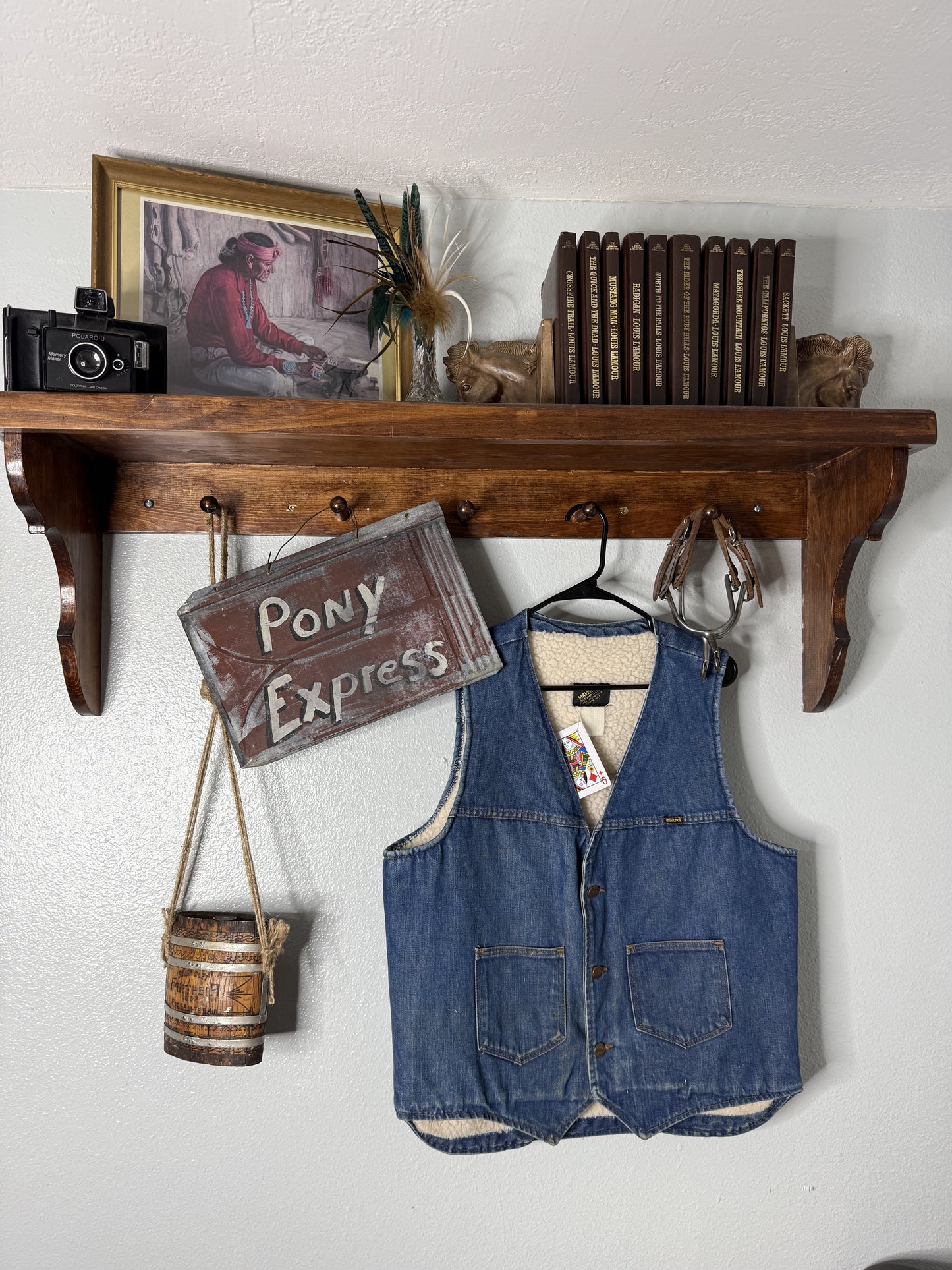 Vintage Maverick Denim Vest
