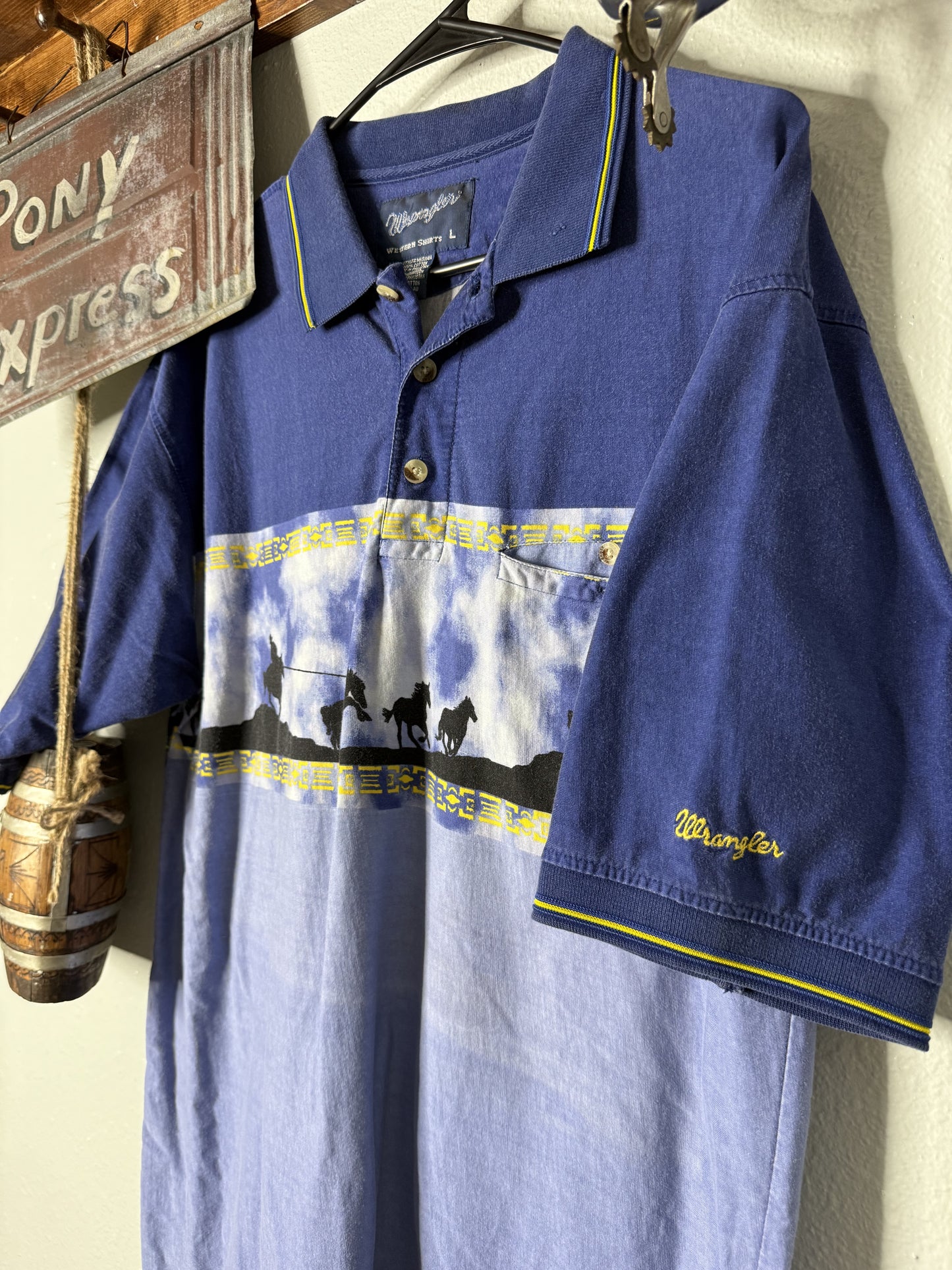 Vintage Wrangler Polo Shirt
