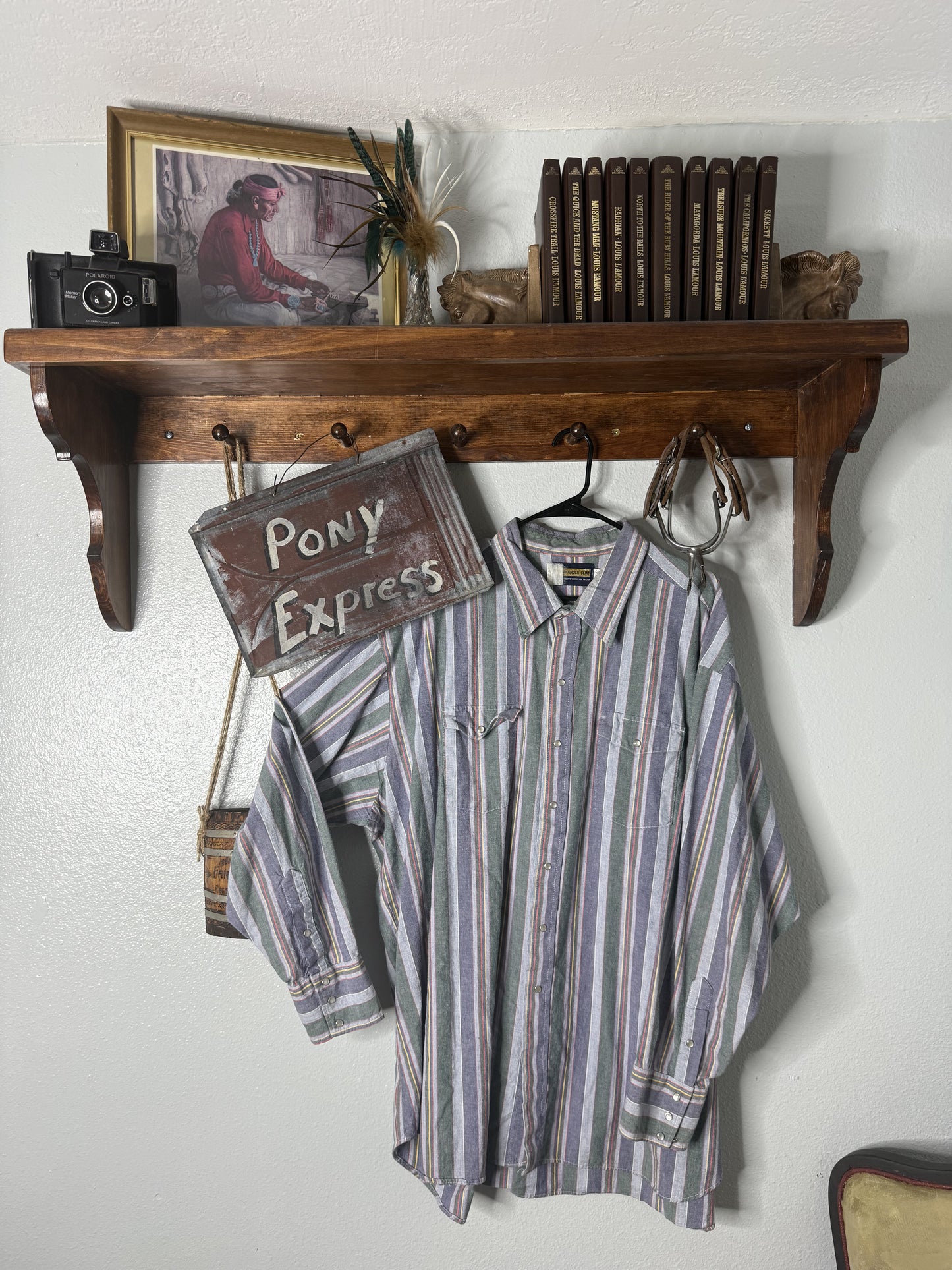 Vintage Panhandle Slim Pearl Snap