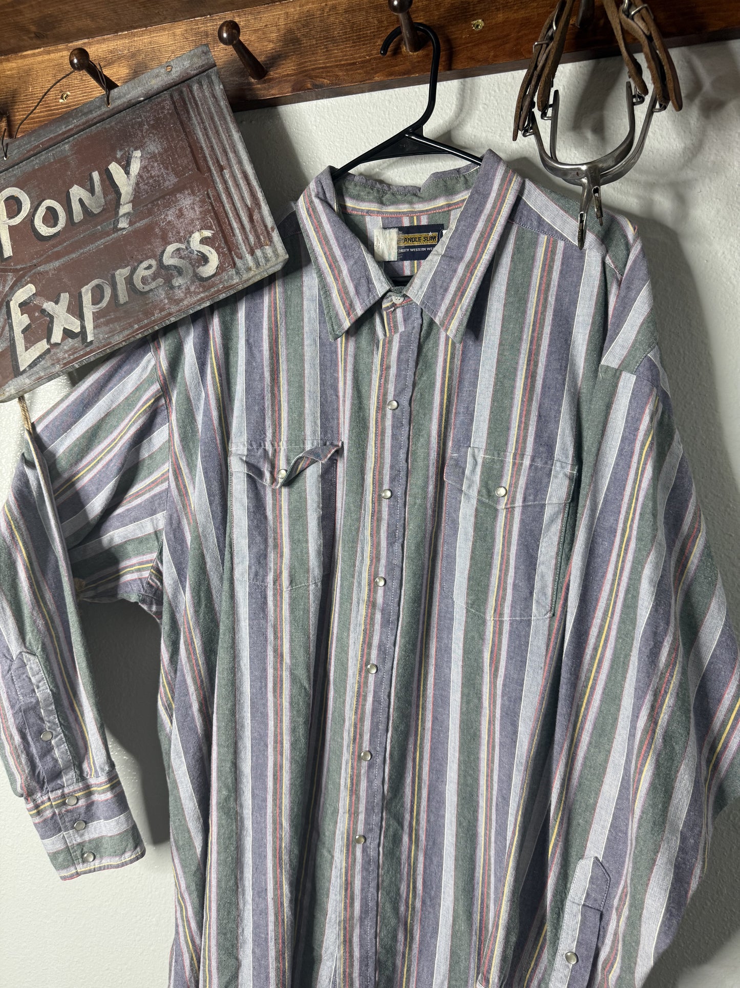 Vintage Panhandle Slim Pearl Snap