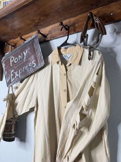 Vintage Roper Peek-A-Boo Sleeves Button-Up Shirt
