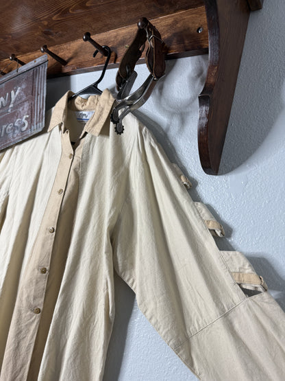 Vintage Roper Peek-A-Boo Sleeves Button-Up Shirt