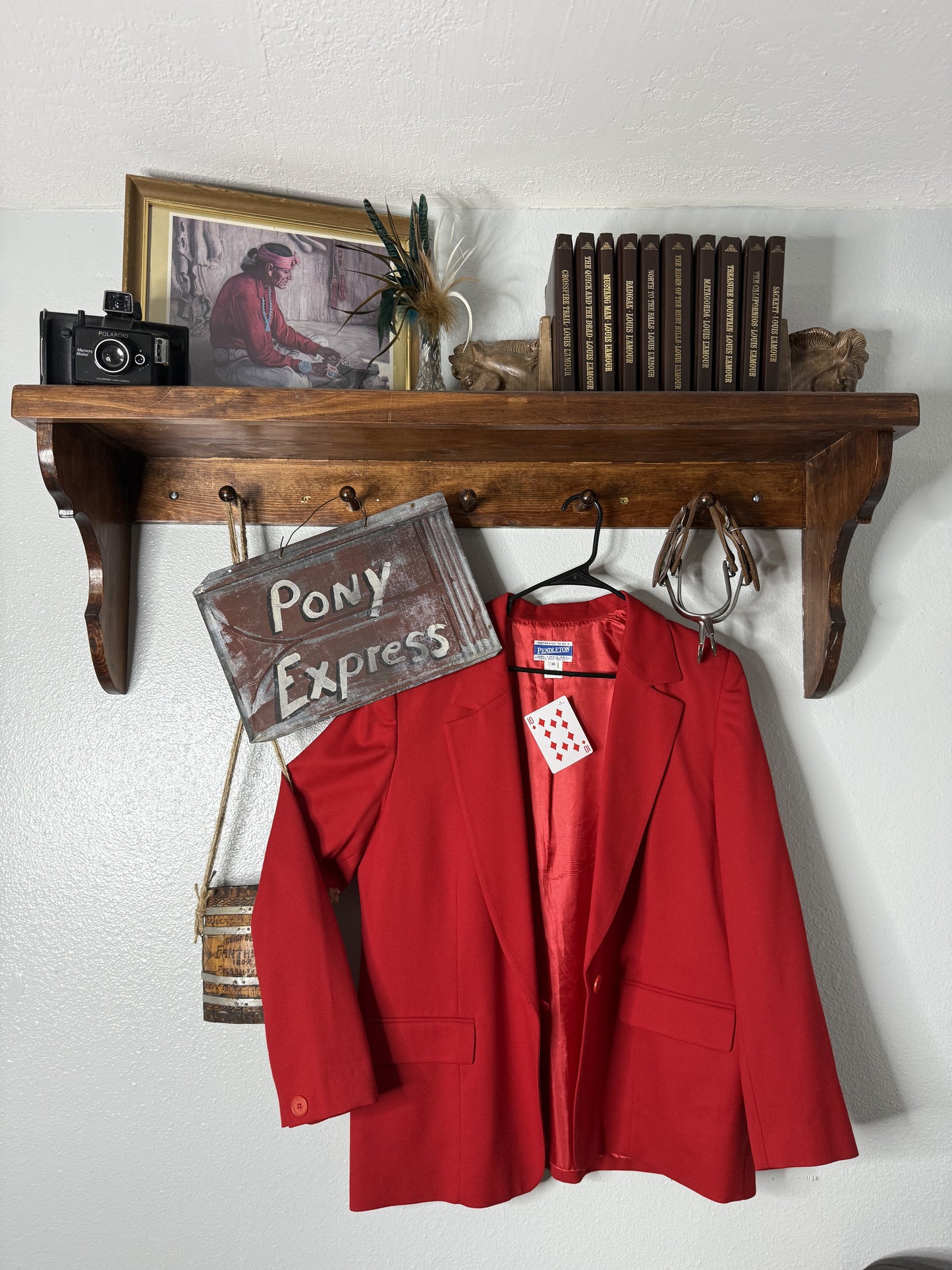 Vintage Pendleton 100% Wool Blazer