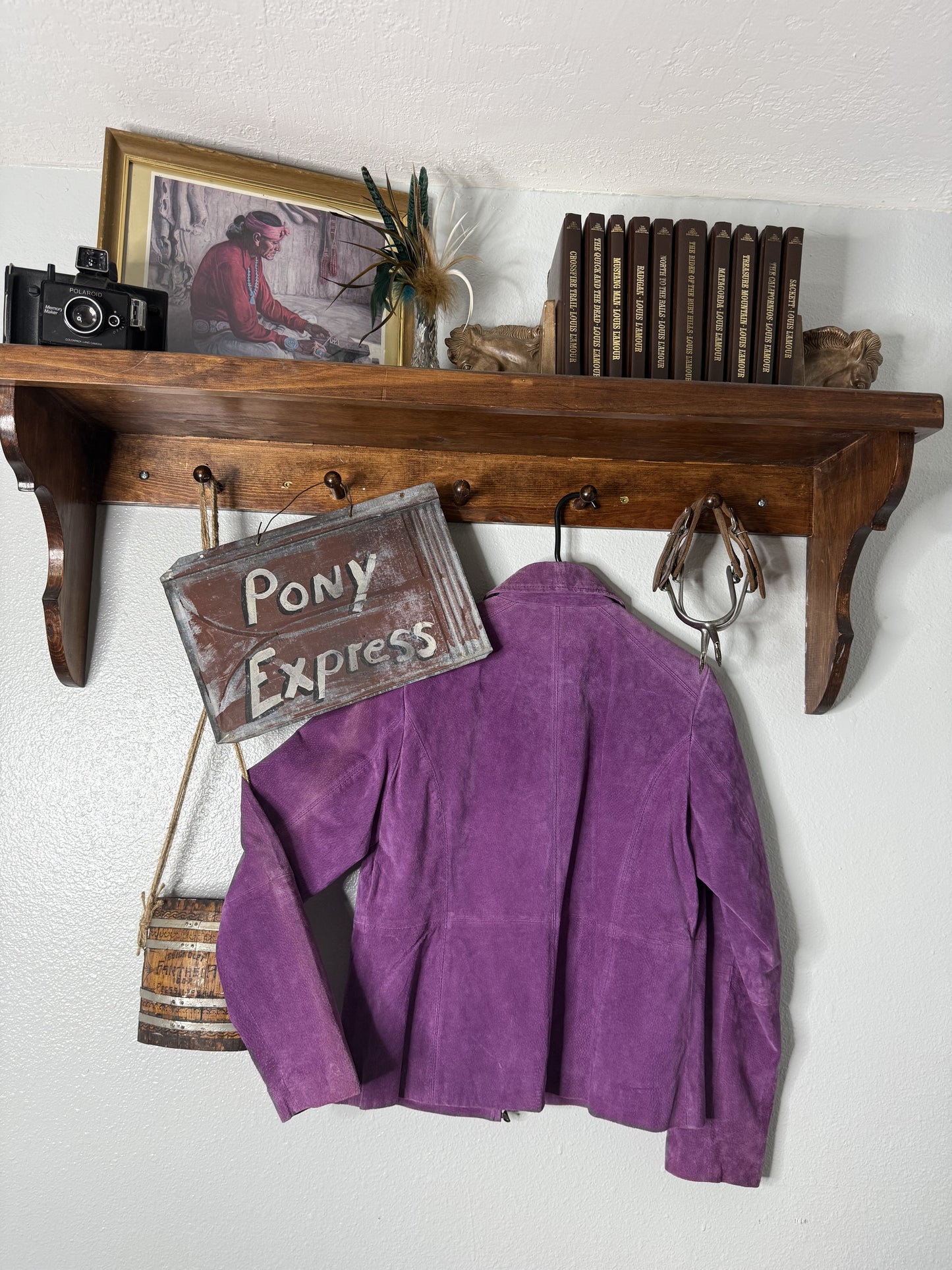 Vintage Relativity Genuine Leather Jacket