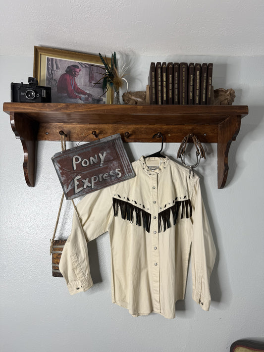 Vintage Wrangler Button-Up Shirt