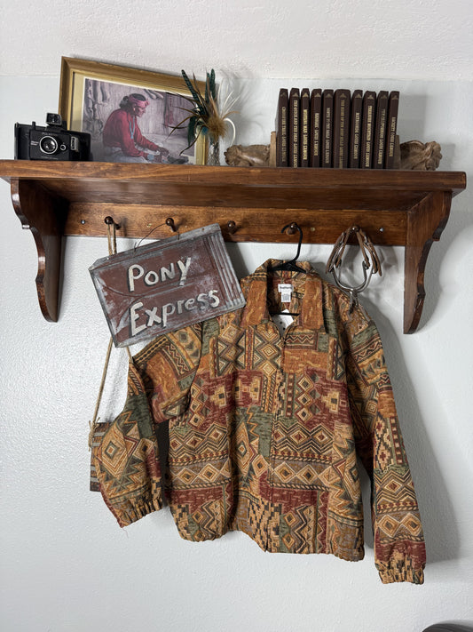 Vintage Bon Worth Aztec Jacket