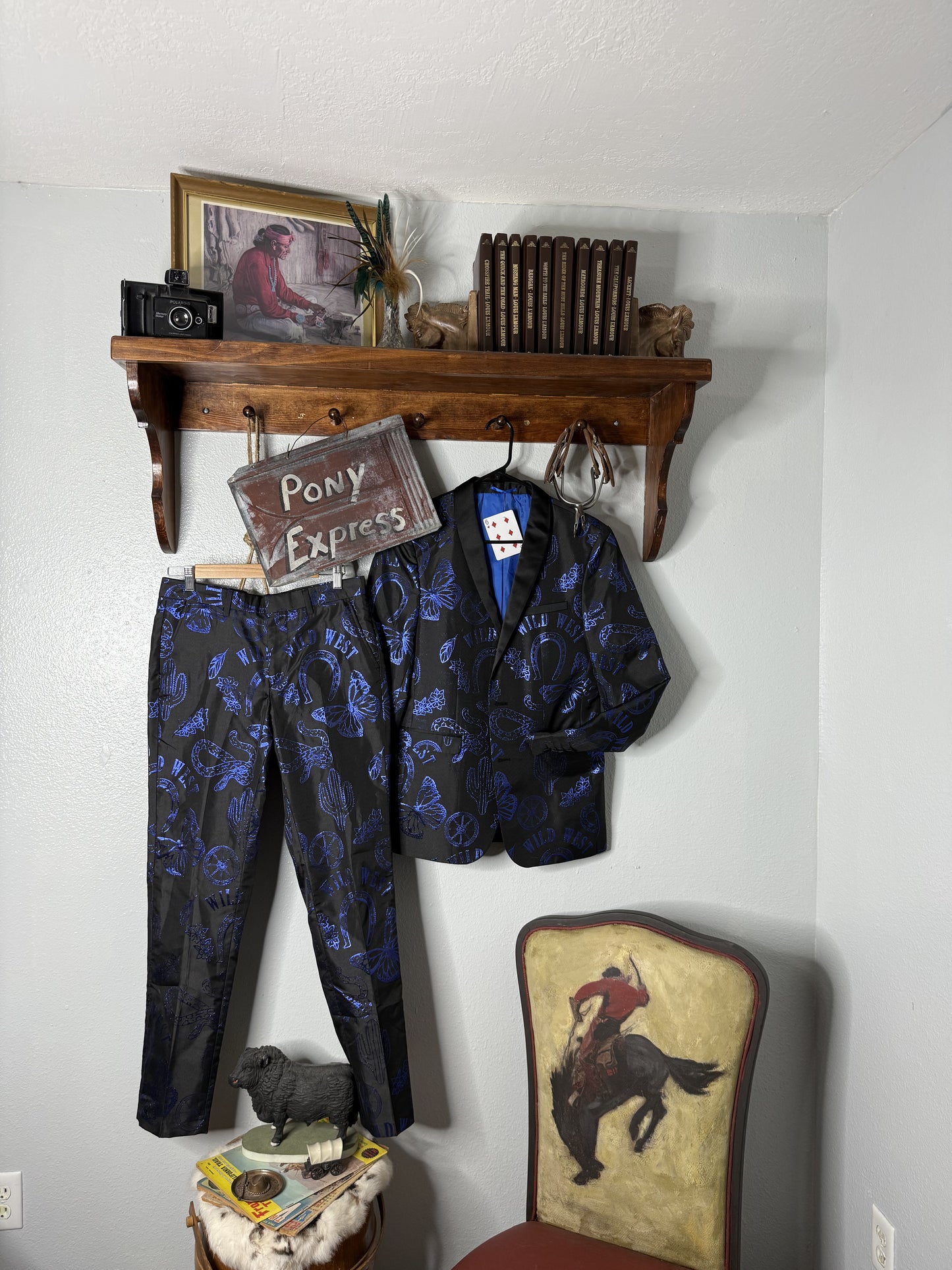 NFR Worthy Blazer & Slacks Set