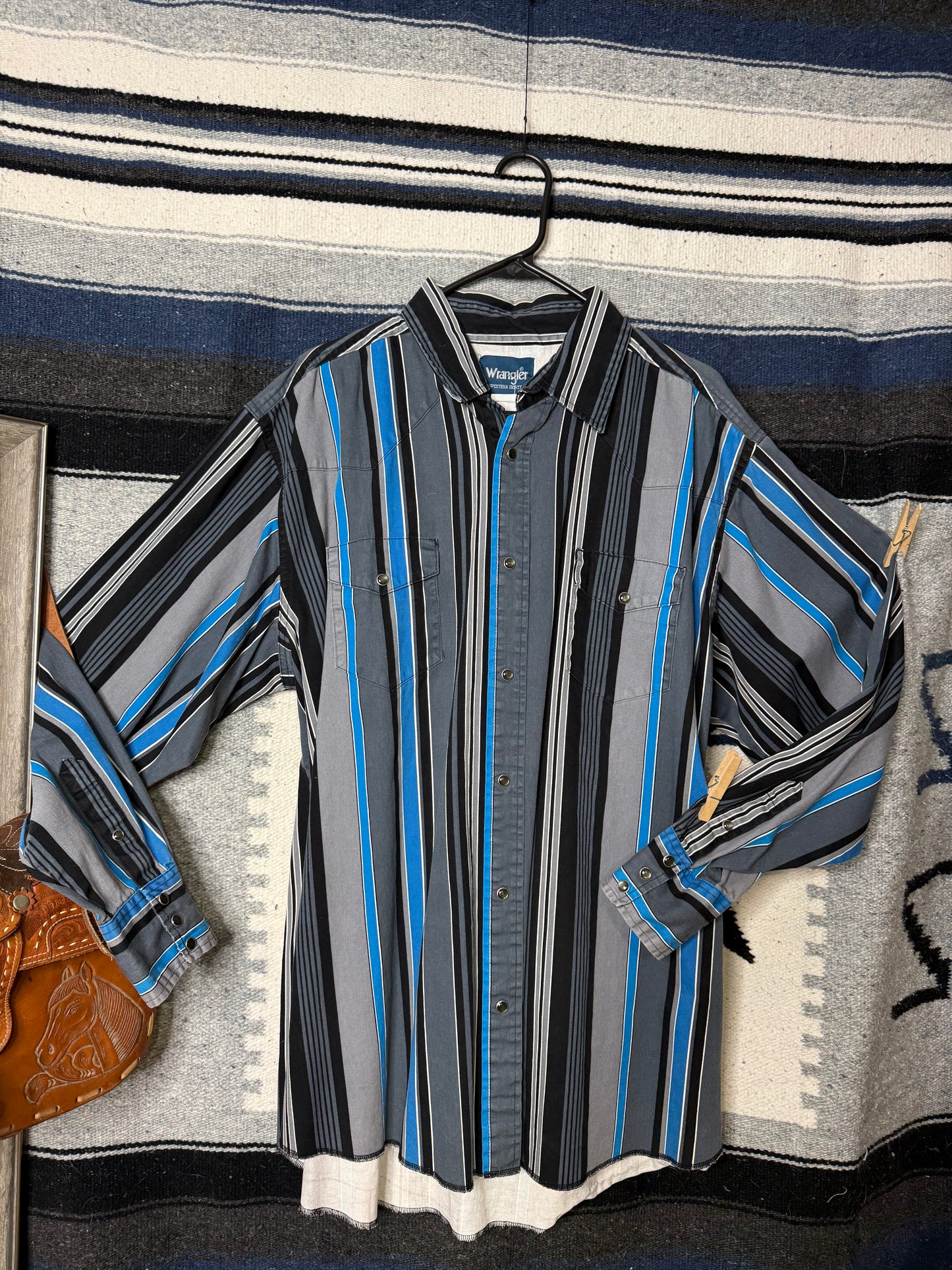 Vintage Wrangler Pearl Snap Shirt