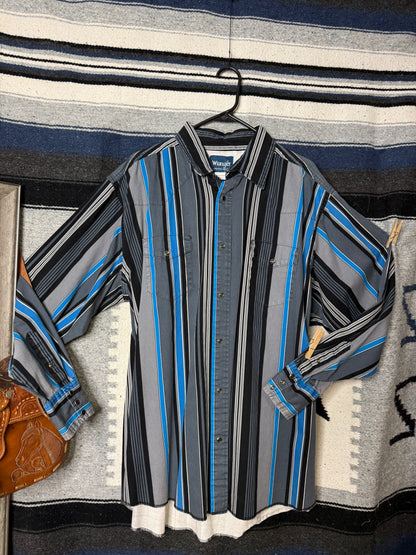 Vintage Wrangler Pearl Snap Shirt